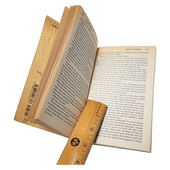 Del Ray Tara K Harper Lot 5 Book PB Wolf Grayheart Bane More Vintage Fantasy - Picture 6 of 16